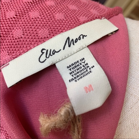 ▪️NWT Ella Moon rose dress size medium smocked waist - Picture 8 of 11